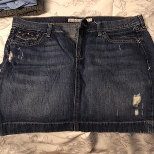Denim skirt
